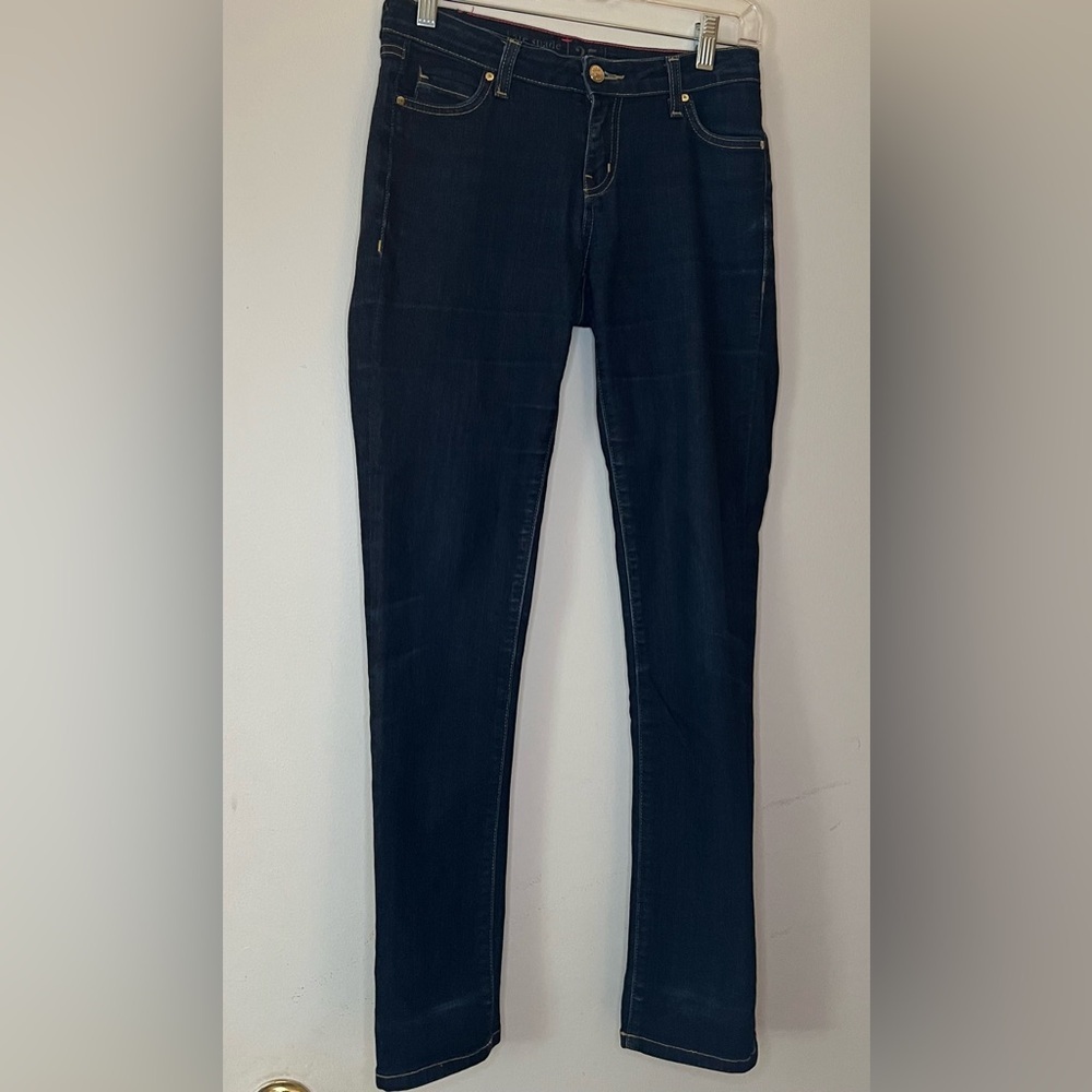 Kate Spade play hooky Midnight Blue Skinny Jeans